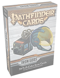 [PZO3045] Pathfinder Cards Iron Gods Adventure Path Item Cards Deck